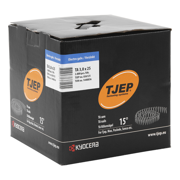 TJEP TA 30/25 Ring Asfaltnagel 15° Verzinkt