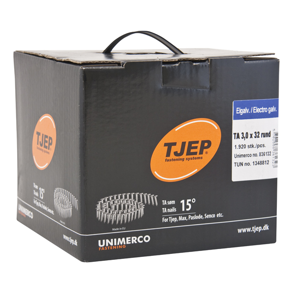 TJEP TA 30/32 Ring Asfaltnagel 15° Verzinkt