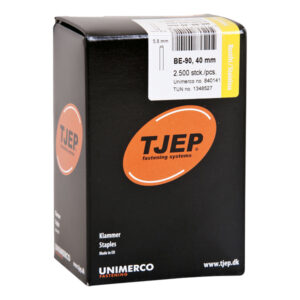 TJEP BE-90 Nieten L: 40 mm B: 5,8 mm RVS A4