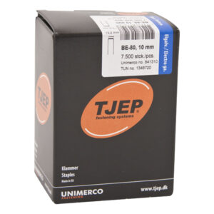 TJEP BE-80 Nieten L: 10 mm B: 12,8 mm Verzinkt