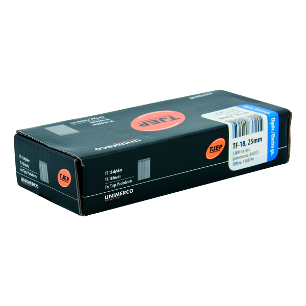 TJEP TF-18 Mini-Brads 25 mm 0° Verzinkt