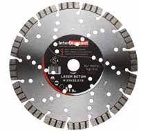 Diamantzaagblad Laser beton Ø150mm asgat 22.2mm segm. 16